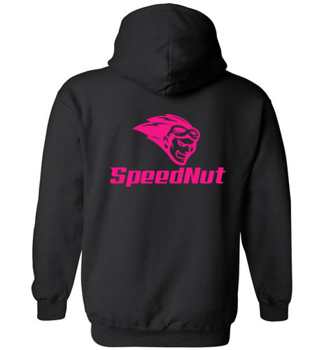 SpeedNut Hoodie - (Black/Pink)