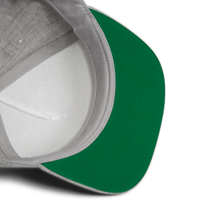 SpeedNut Snapback Baseball Cap - heather gray