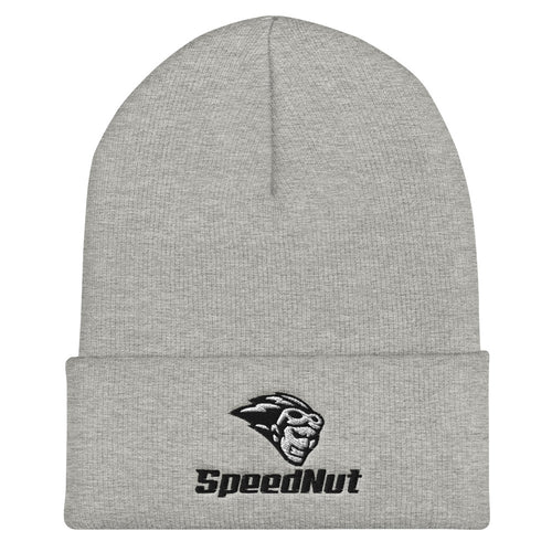 SpeedNut Cuffed Beanie (Gray)