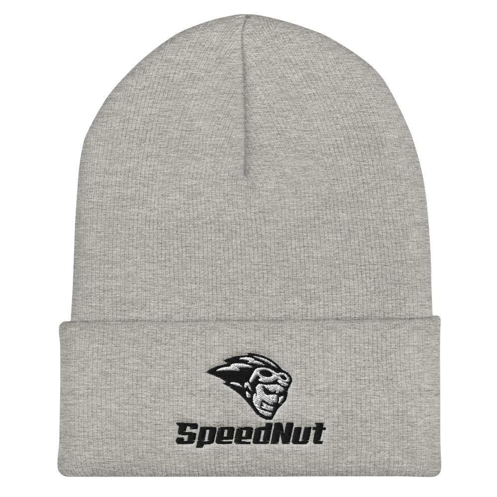SpeedNut Cuffed Beanie (Gray)