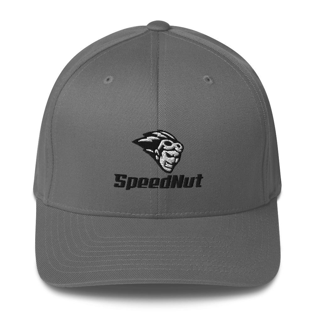 SpeedNut Fitted Cap Gray