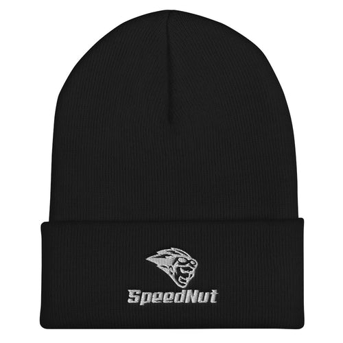 SpeedNut Cuffed Beanie (Black)